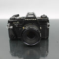 Pentax Super-A + SMC Pentax-A 1:2 50mm