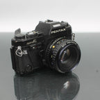 Pentax Super-A + SMC Pentax-A 1:2 50mm