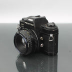 Pentax Super-A + SMC Pentax-A 1:2 50mm