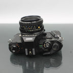 Pentax Super-A + SMC Pentax-A 1:2 50mm