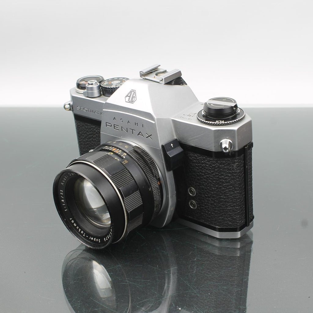 Asahi Pentax Spotmatic F + Super-Takumar 1:1.8/55
