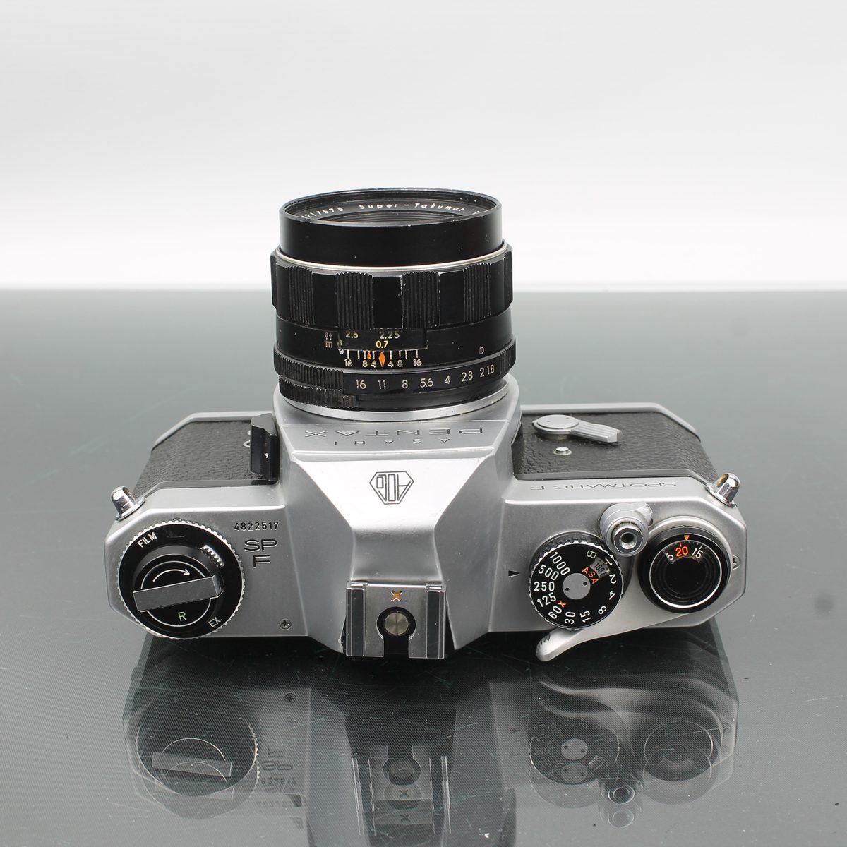 Asahi Pentax Spotmatic F SLR Camera with 55mm f/1.8 Lens – Dutch