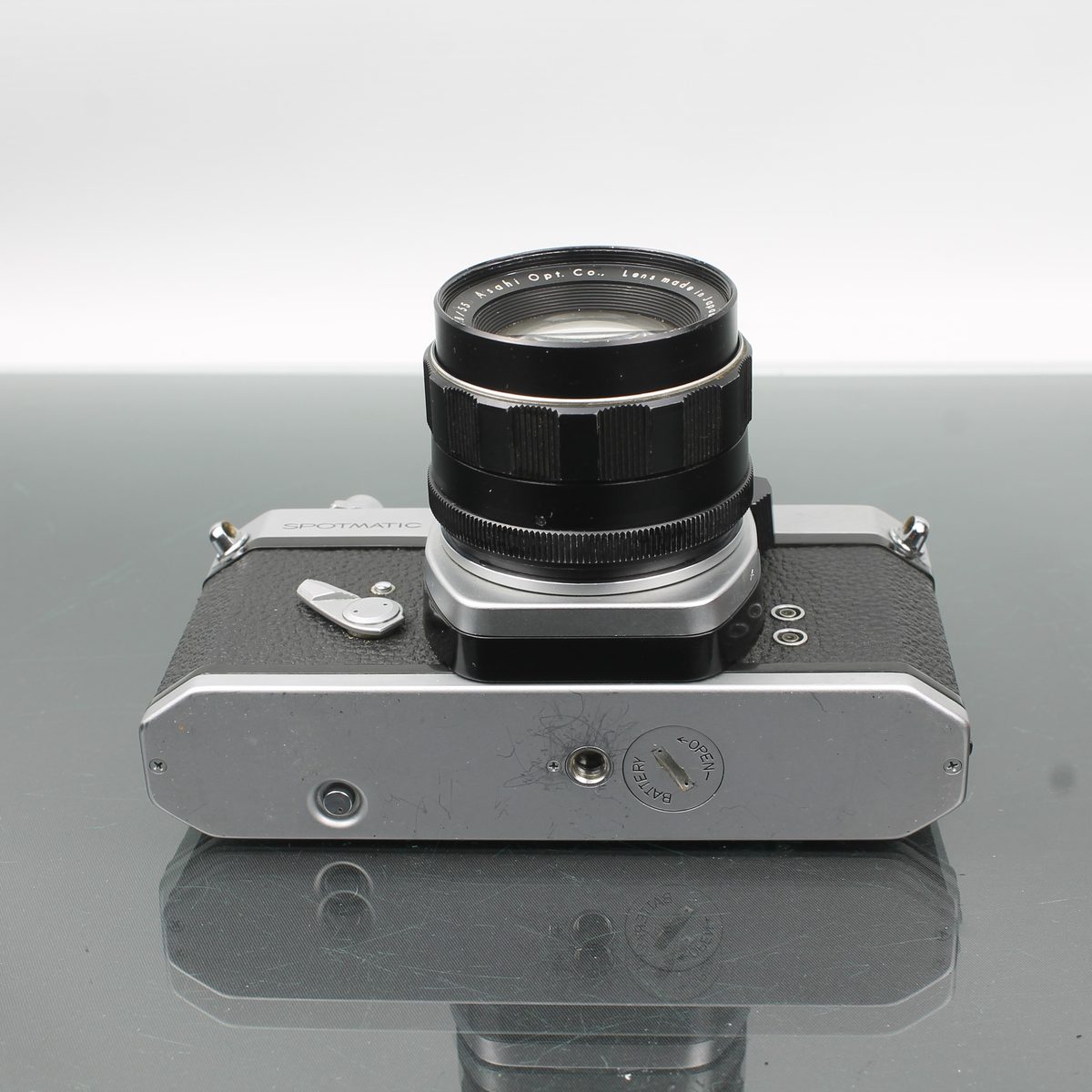 Asahi Pentax Spotmatic F SLR Camera with 55mm f/1.8 Lens – Dutch