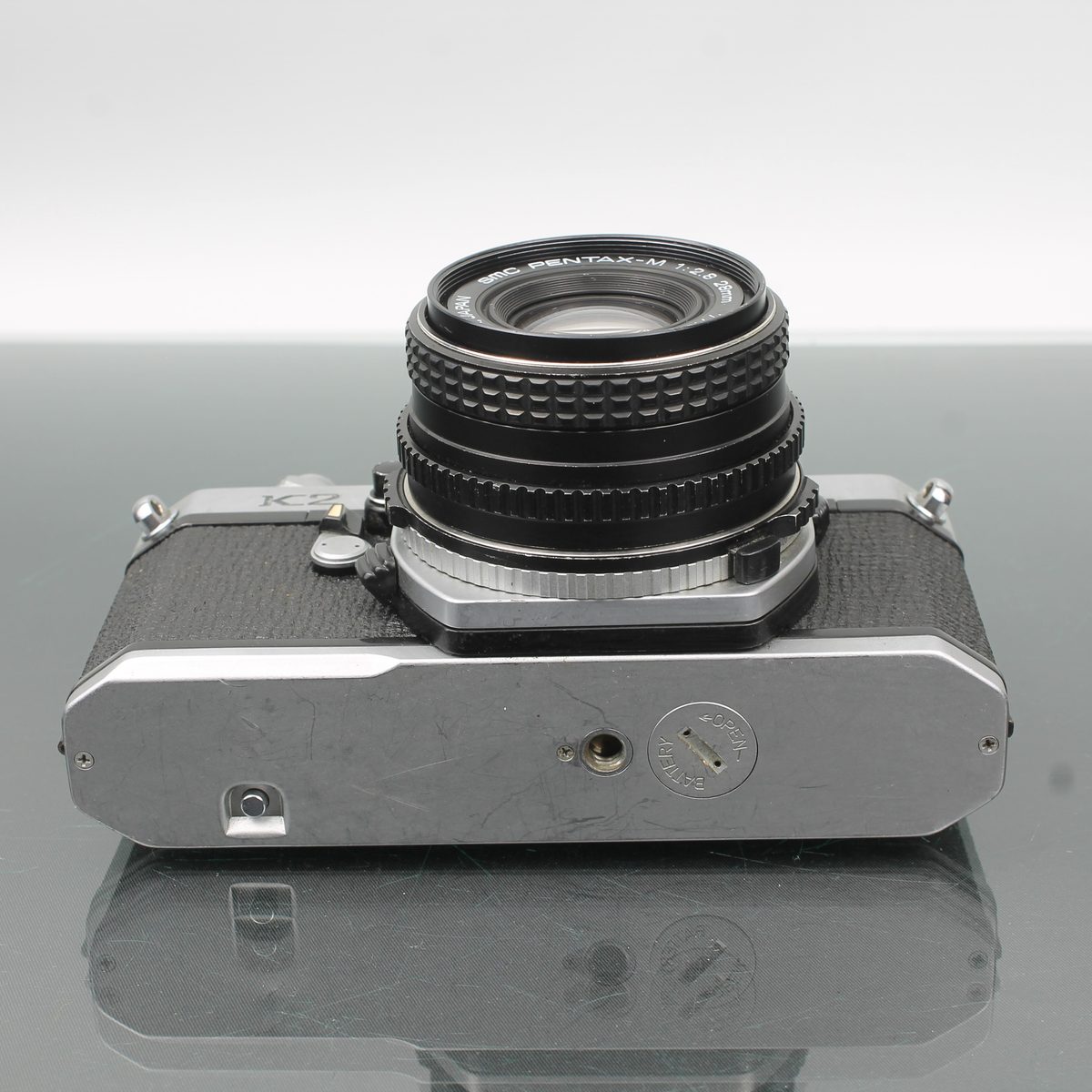 Asahi Pentax K2 35mm film SLR fotoaparát s objektivem 28mm f/2.8