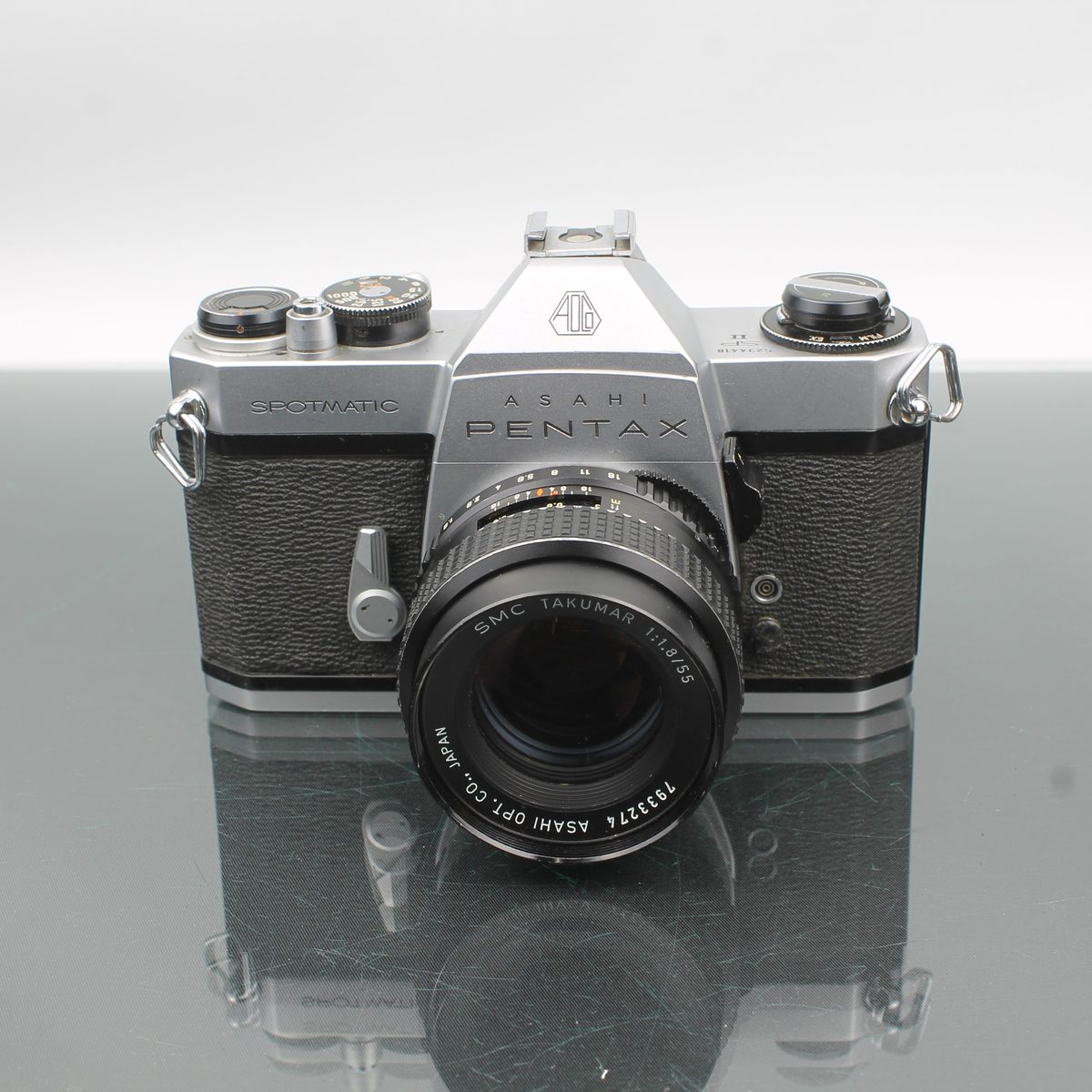 Asahi Pentax Spotmatic SLR Film Camera with SMC Takumar 55mm f/1.8