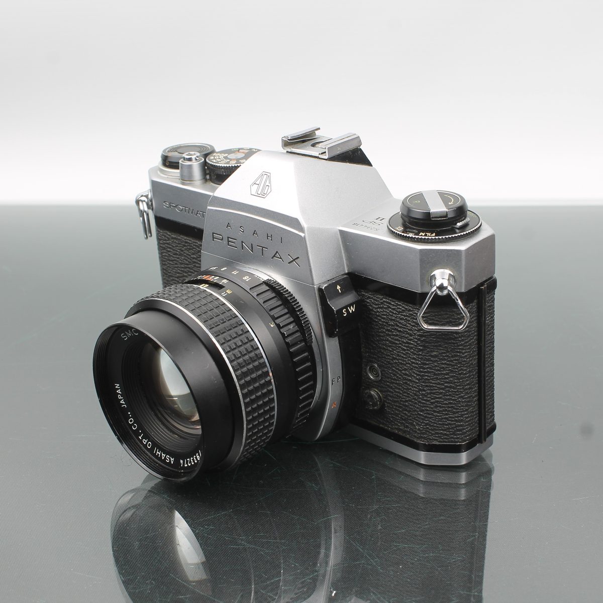 Asahi Pentax Spotmatic SLR Film Camera with SMC Takumar 55mm f/1.8