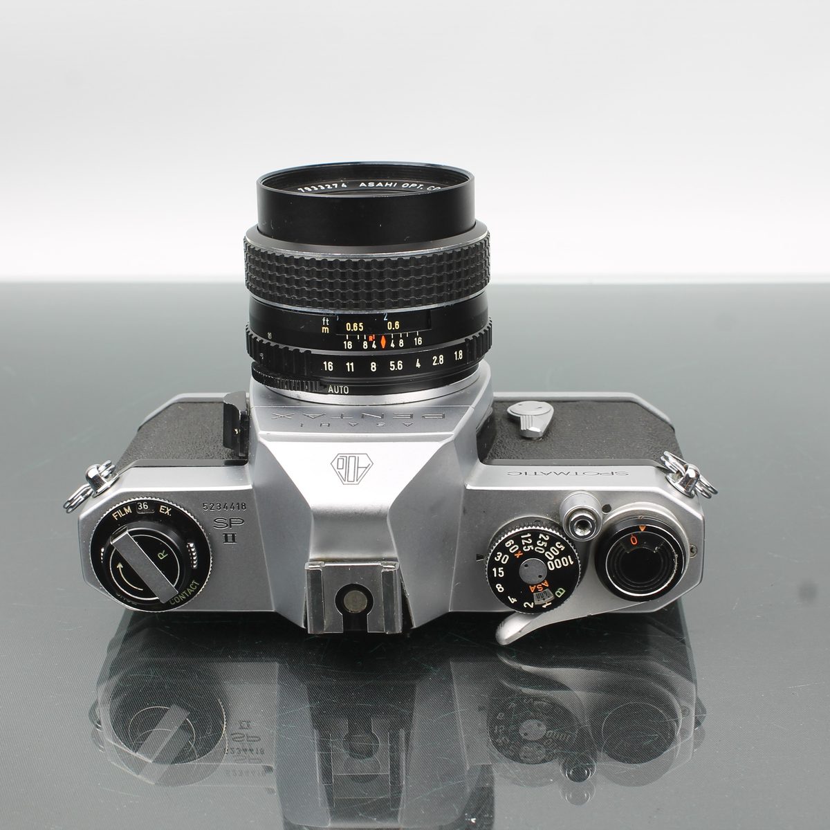 Asahi Pentax Spotmatic SLR Film Camera with SMC Takumar 55mm f/1.8