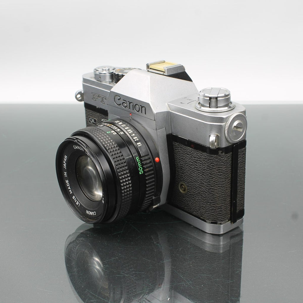 Canon FTB + Canon FD 50mm 1:1.8