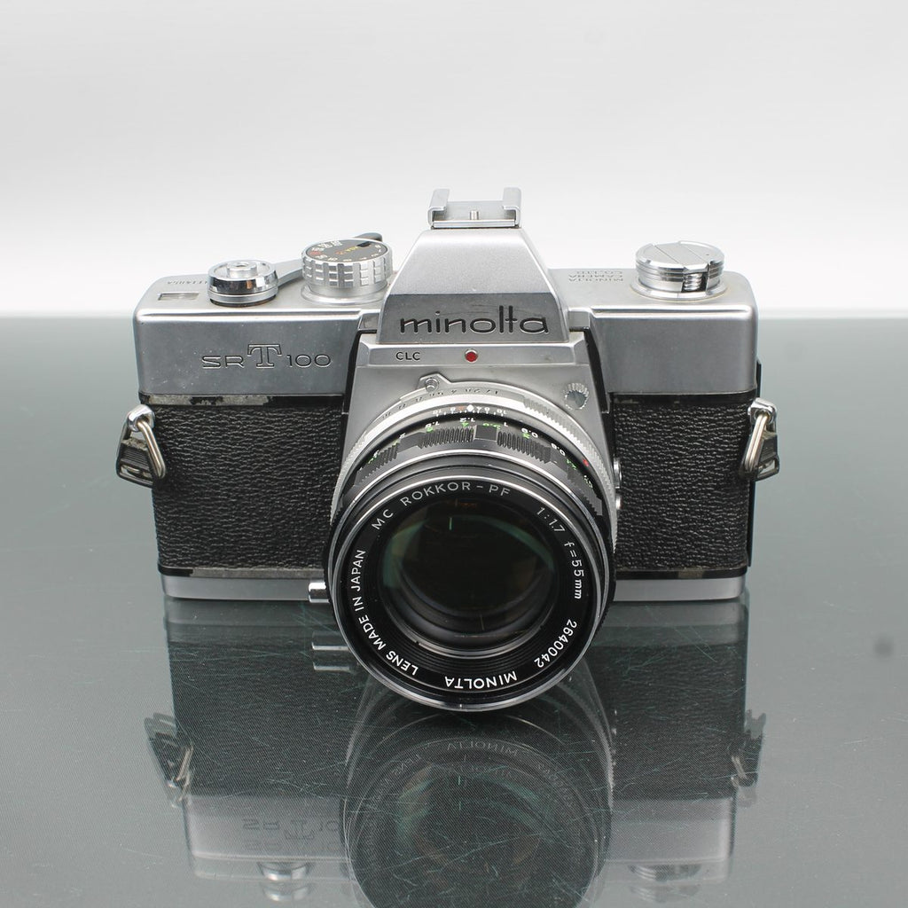 Minolta SRT100 + MC Rokkor - PF 1:1.7 f=55mm