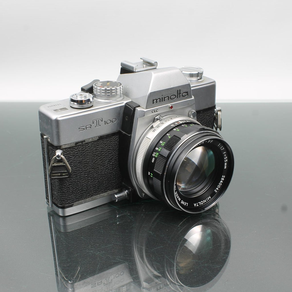 Minolta SRT100 + MC Rokkor - PF 1:1.7 f=55mm