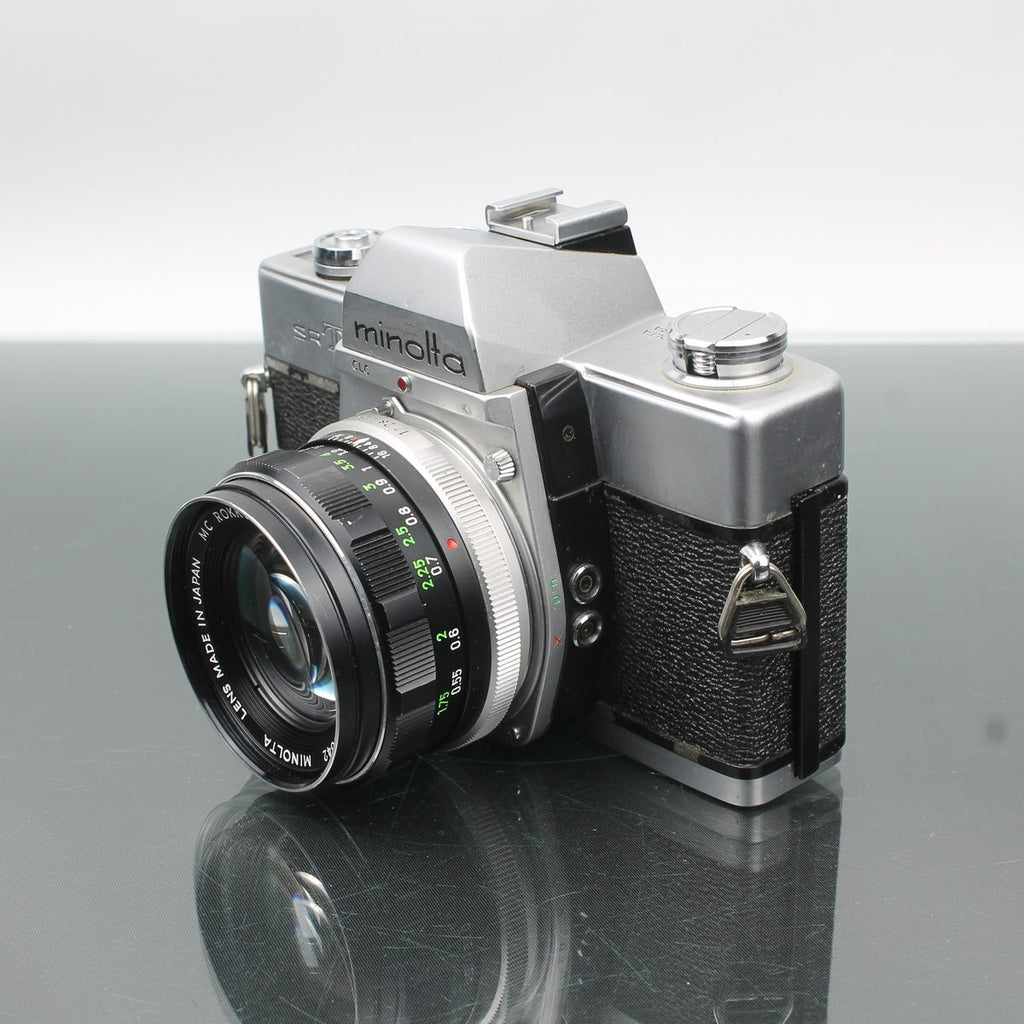 Minolta SRT100 + MC Rokkor - PF 1:1.7 f=55mm