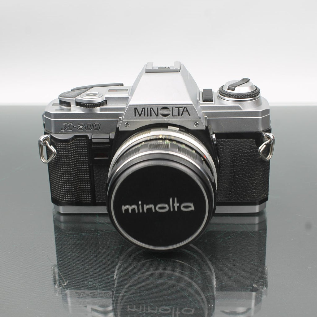 Minolta X300 + MC Rokkor-PF 1:1.7 F=55mm