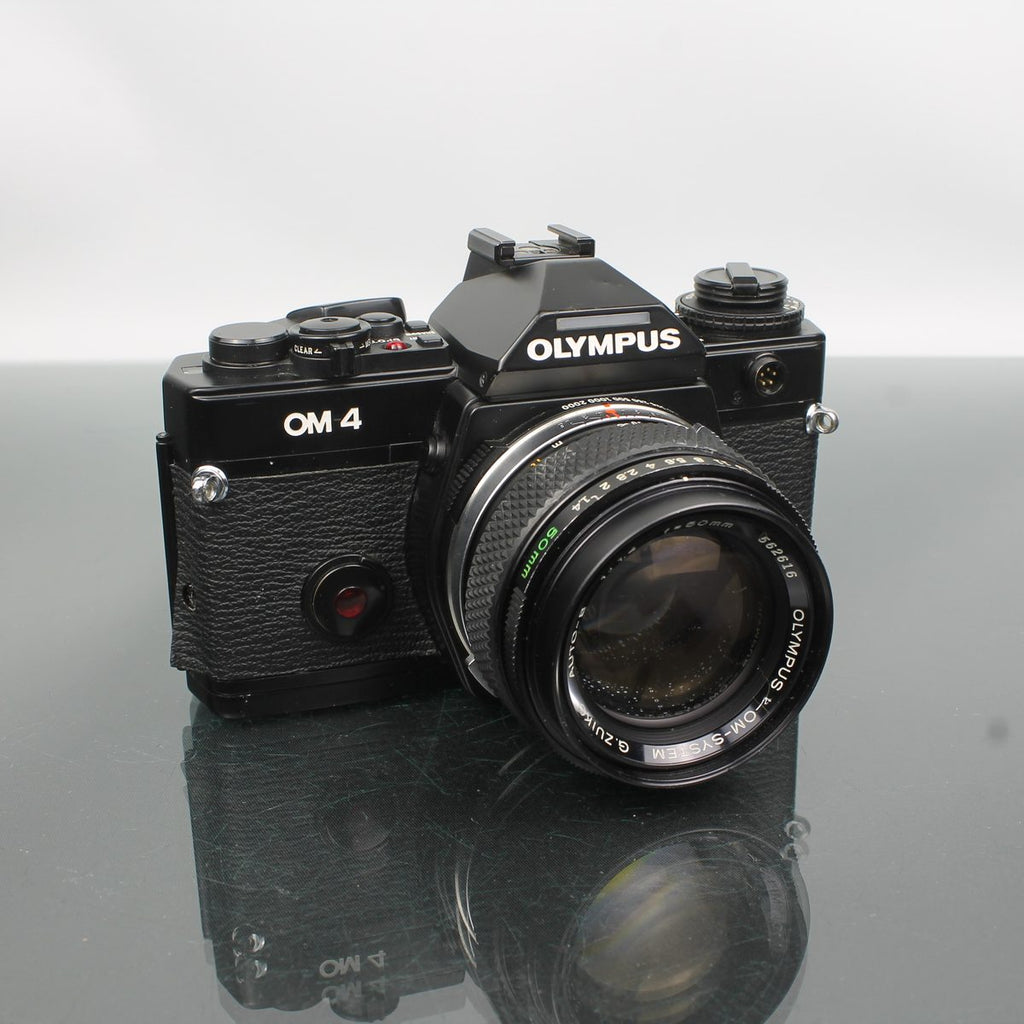 Olympus OM-4 + G.Zuiko Auto-S 1:1.4 f=50mm