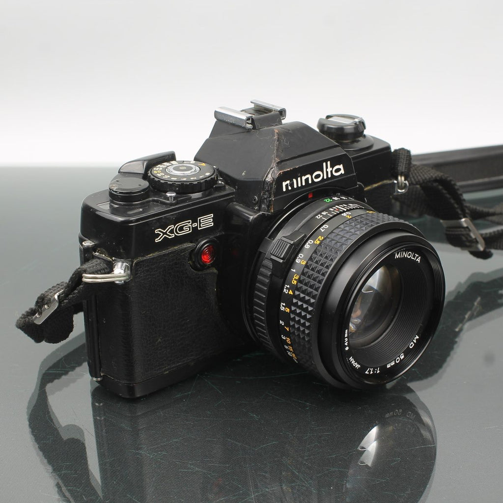 Minolta XG-E + MD 50mm 1:1.7