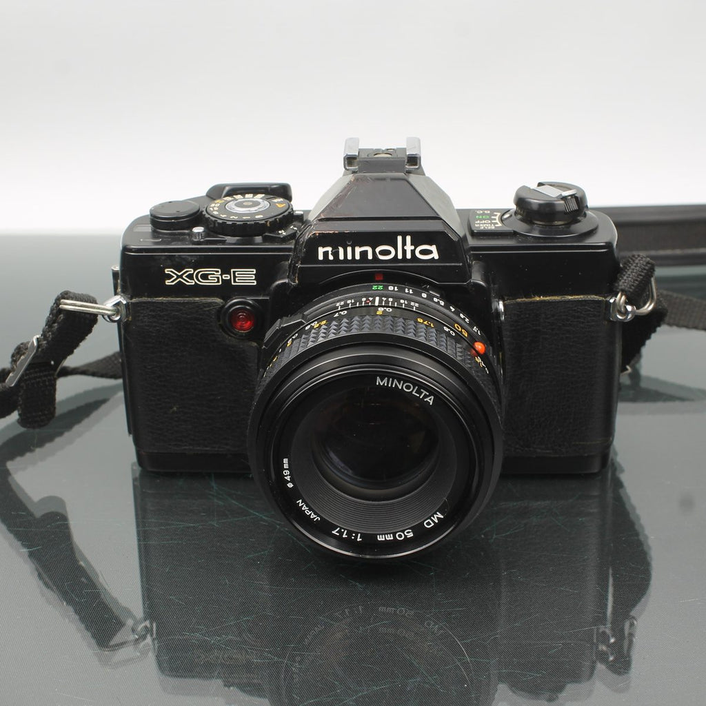 Minolta XG-E + MD 50mm 1:1.7