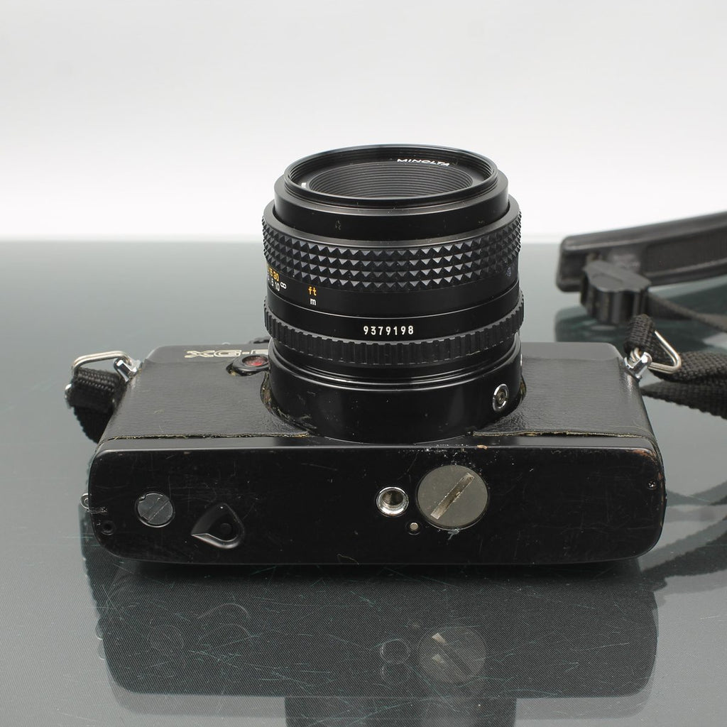Minolta XG-E + MD 50mm 1:1.7