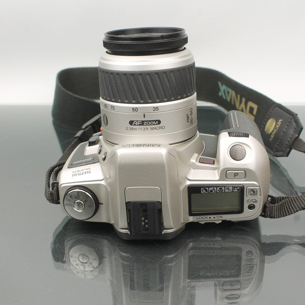 Minolta 505si Super + AF Zoom 35-80mm 1:4 (22) - 5.6
