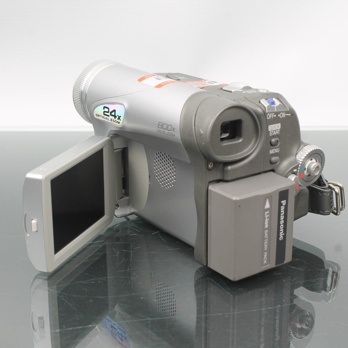 Panasonic NV-GS17EG MiniDV Camcorder - 24x Optical Zoom – Dutch|Thrift