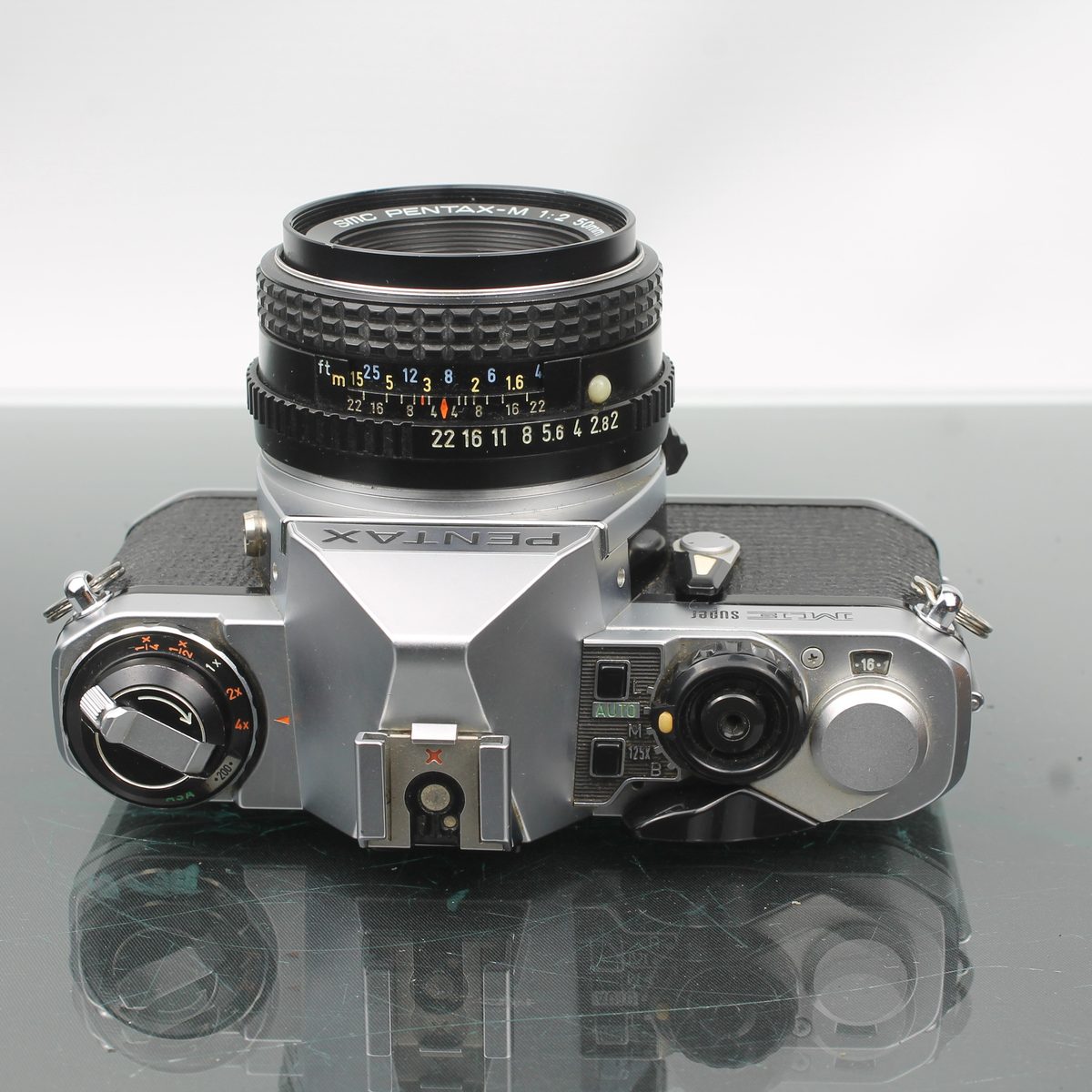 Pentax ME Super + SMC Pentax-M 50mm f/2 Film Camera Kit – Dutch|Thrift
