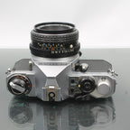 Pentax ME Super + SMC Pentax-M 1:2 50mm