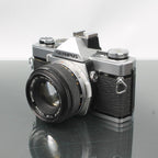 Olympus OM-1 + Olympus Auto-S 1:8 f+50mm