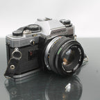 Olympus OM-10 + Olympus Auto-S 1:1.8 f=50mm
