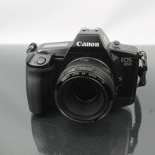 Canon EOS 650 + Canon EF 50mm 1:1.8