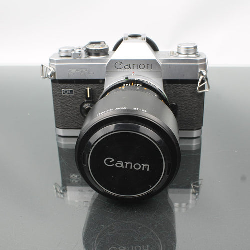 Canon FTb + Canon 135mm 1:3.5