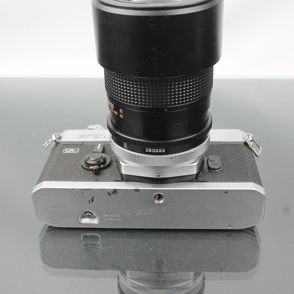 Canon FTb + Canon 135mm 1:3.5