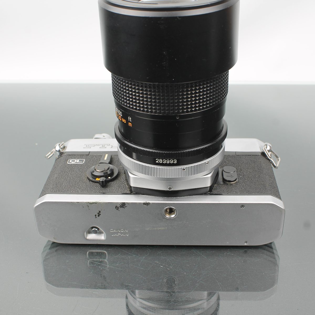 Canon FTb + Canon 135mm 1:3.5