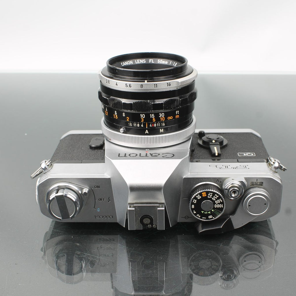Canon FTb + Canon 50mm 1:1.8