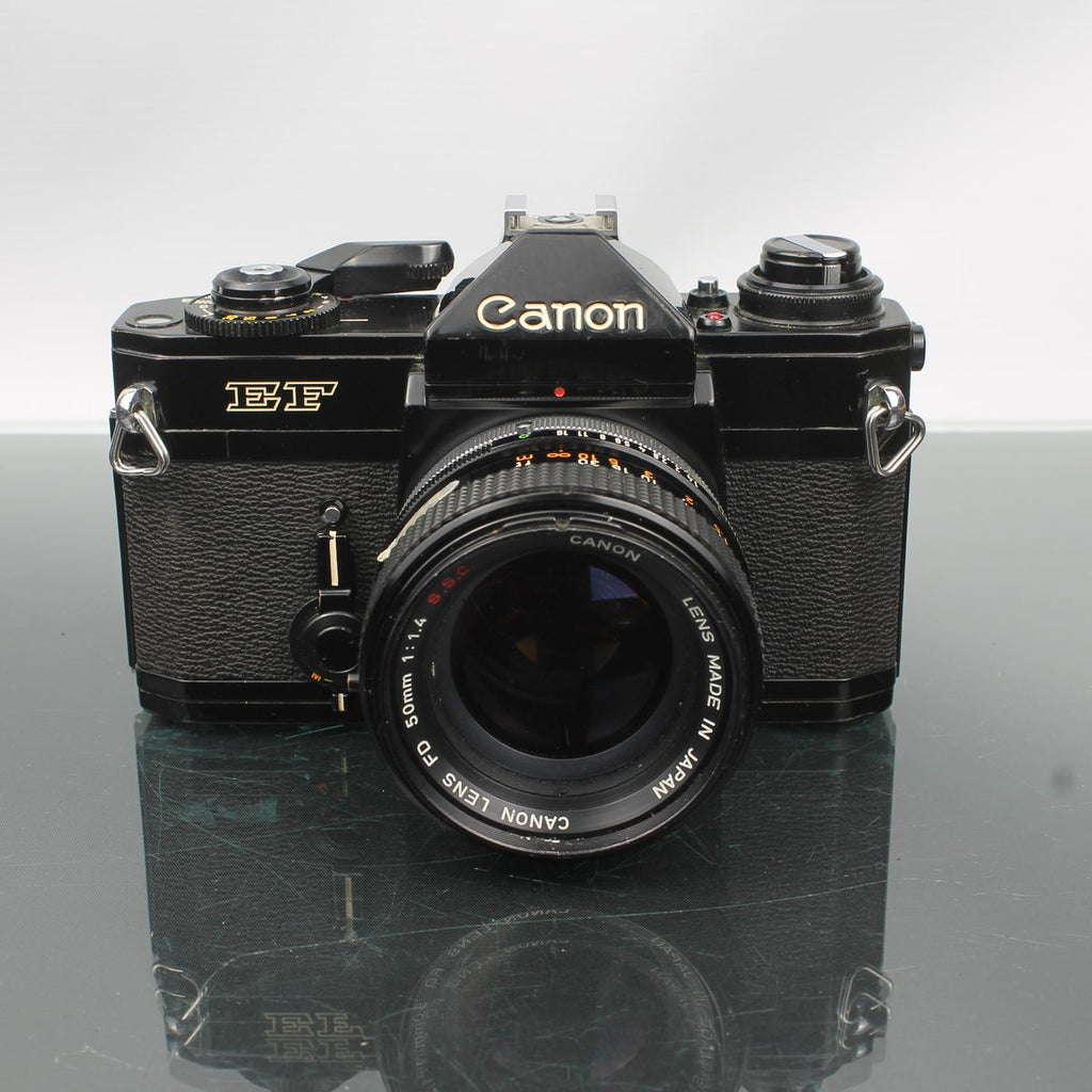 Canon EF + Canon FD 50mm 1:1.4