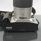 Minolta 404si Dynax + Minolta AF Zoom 75-300mm 1:4.5 -5.6