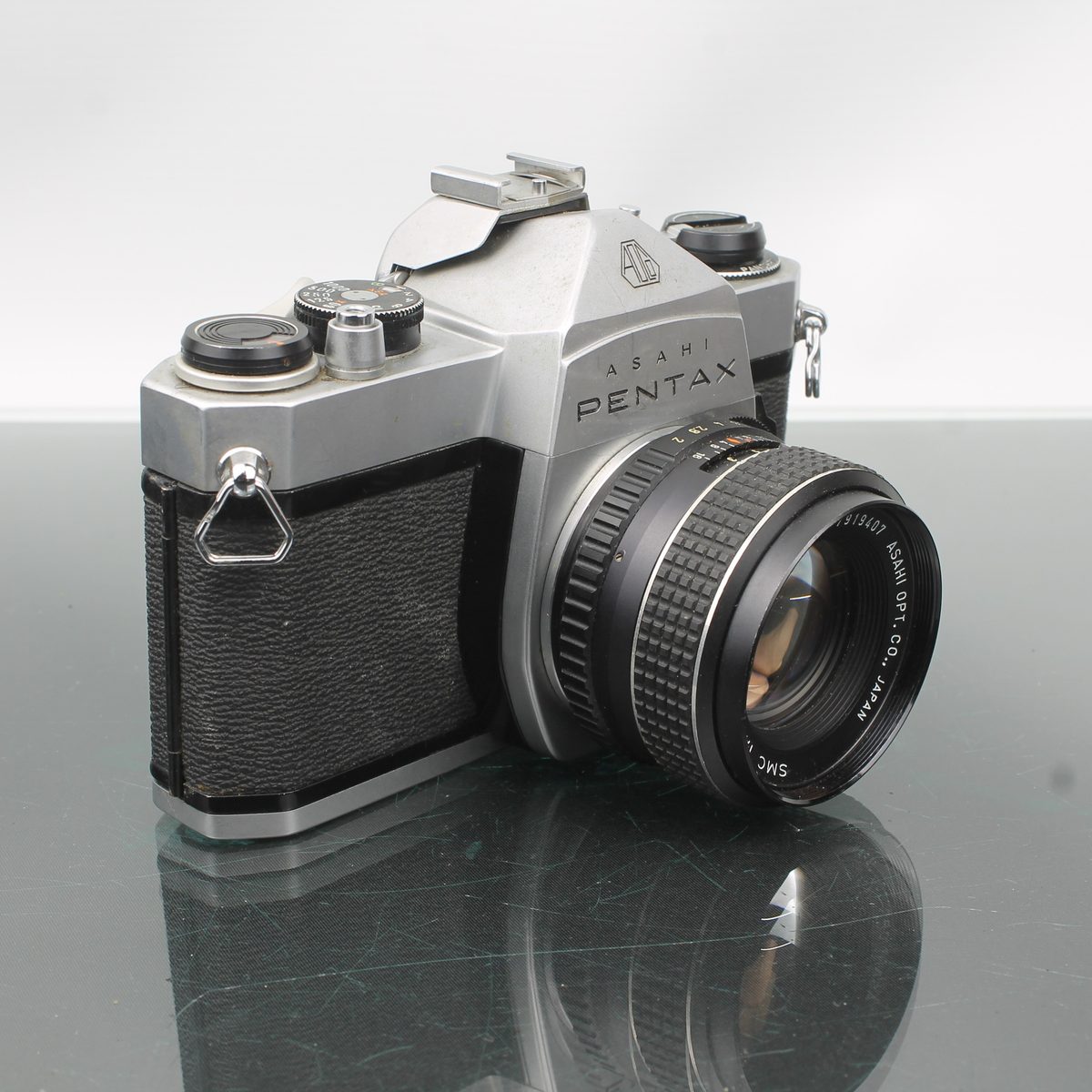 Pentax SP100 SLR Film Camera with SMC Takumar 55mm f/1.2 Lens