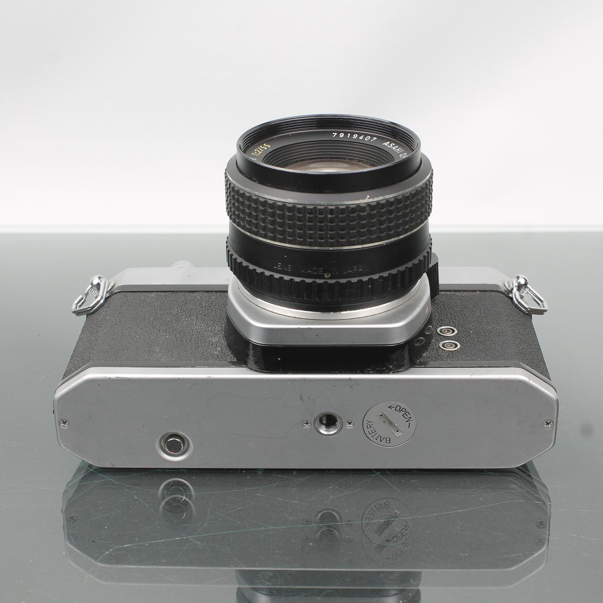 Pentax SP100 SLR Film Camera with SMC Takumar 55mm f/1.2 Lens