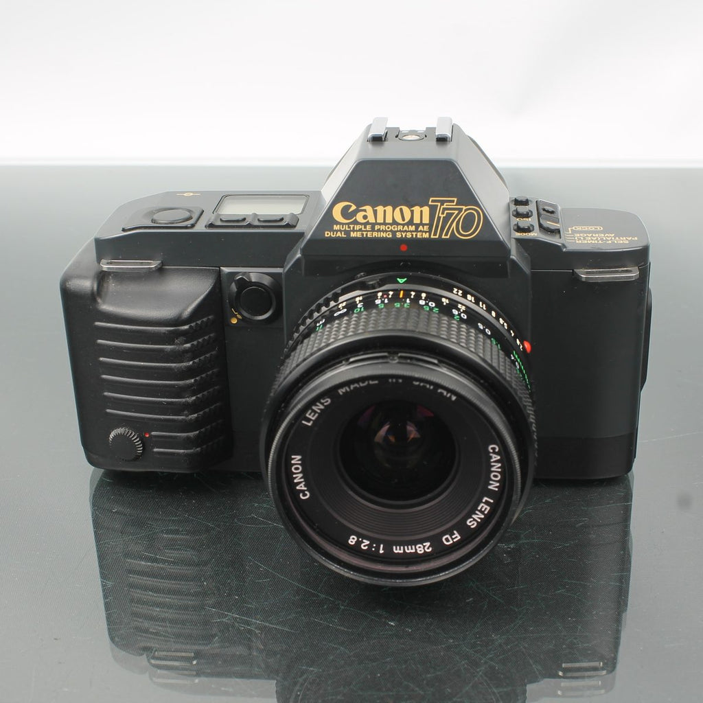 Canon T70 + Canon FD 28mm 2.8