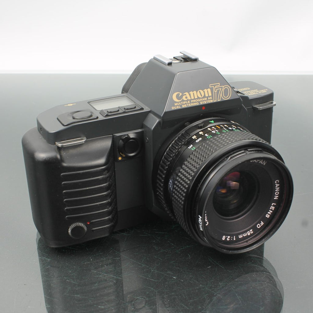 Canon T70 + Canon FD 28mm 2.8