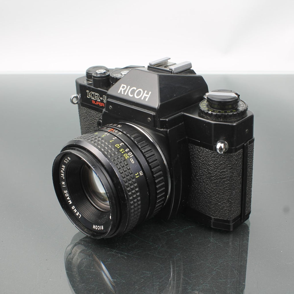 Ricoh KR-5 Super + XR Rikenon 1:1.7 50mm