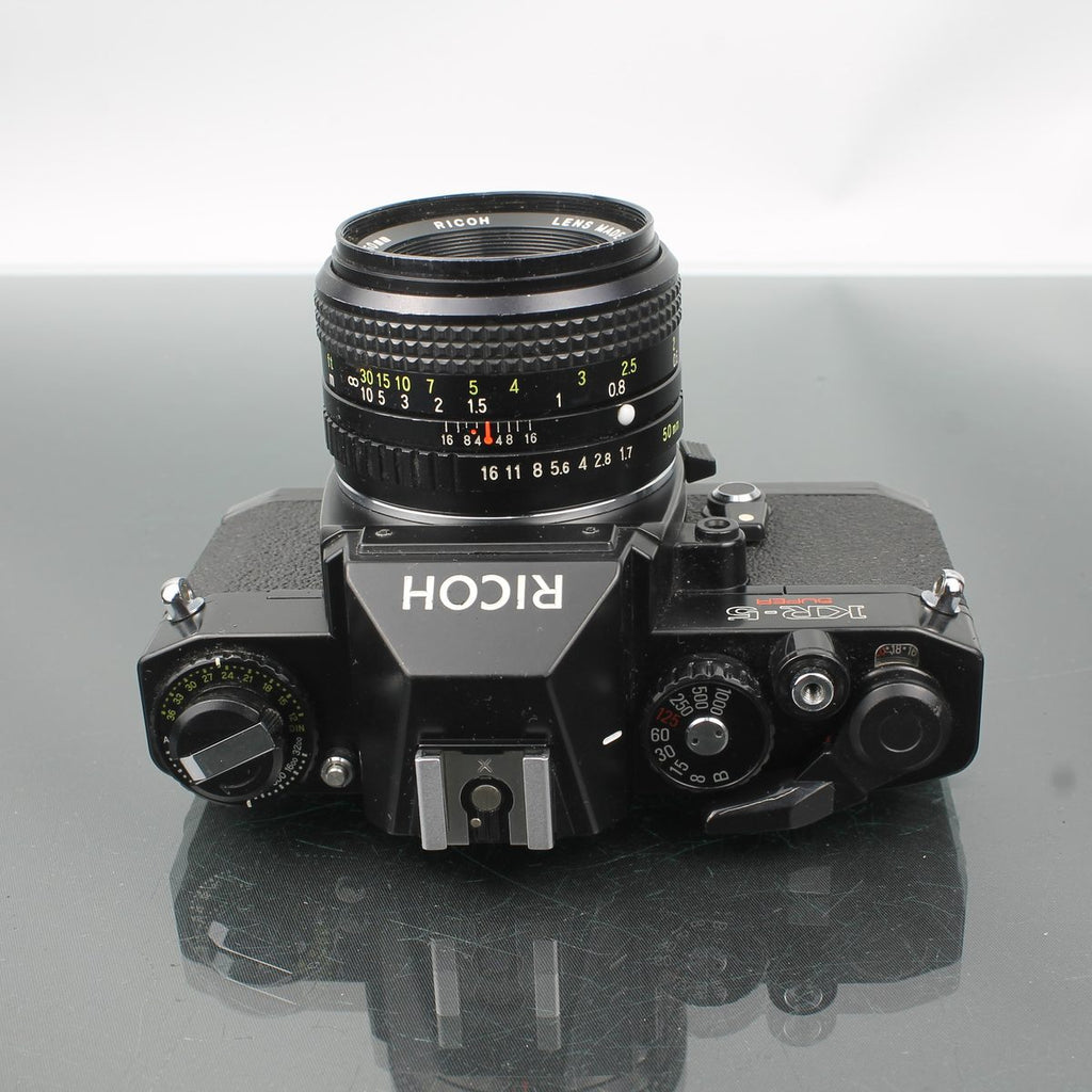 Ricoh KR-5 Super + XR Rikenon 1:1.7 50mm
