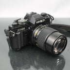 Minolta X-700 + MD Tele Rokkor 135mm 1:3.5