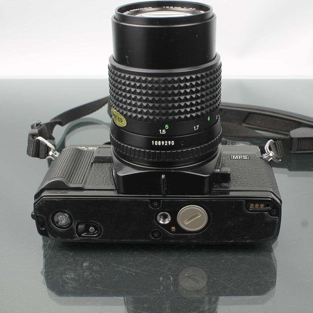 Minolta X-700 + MD Tele Rokkor 135mm 1:3.5