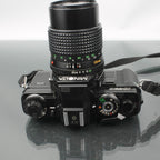 Minolta X-700 + MD Tele Rokkor 135mm 1:3.5