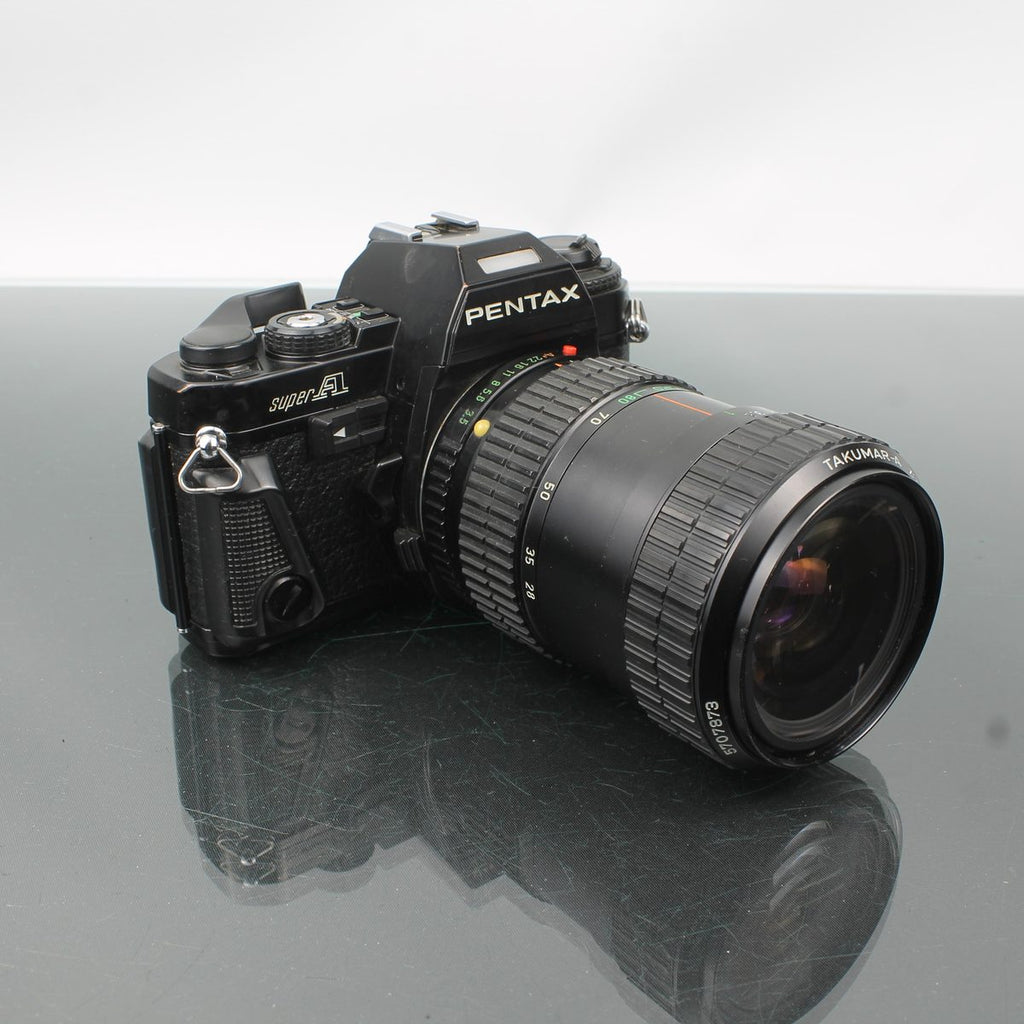 Pentax Super A + Takumar-A Zoom 28-80mm