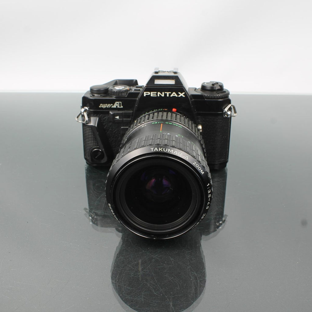 Pentax Super A + Takumar-A Zoom 28-80mm