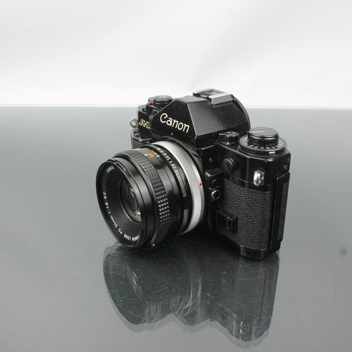 Canon A-1 + Canon Lens FD 50mm 1:1.8 S.C.