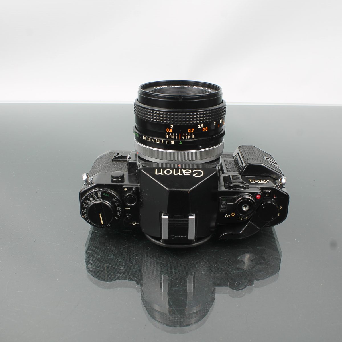 Canon A-1 + Canon Lens FD 50mm 1:1.8 S.C.