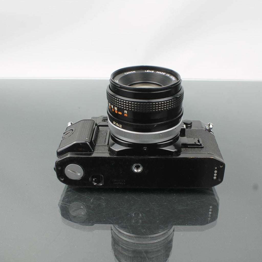 Canon A-1 + Canon Lens FD 50mm 1:1.8 S.C.