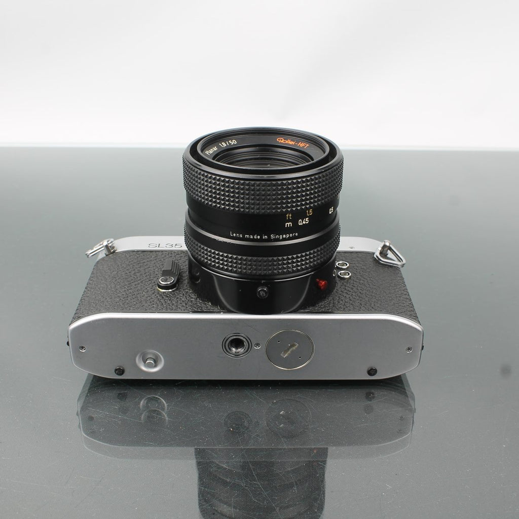Rolleiflex SL35 + Planar 1.8/50