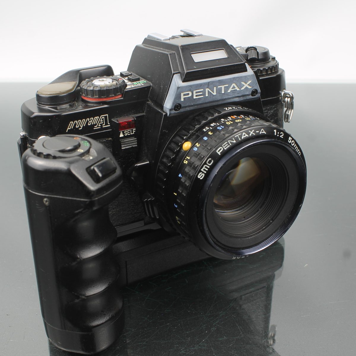 Asahi Pentax Program A + SMC Pentax-A 50mm f/2