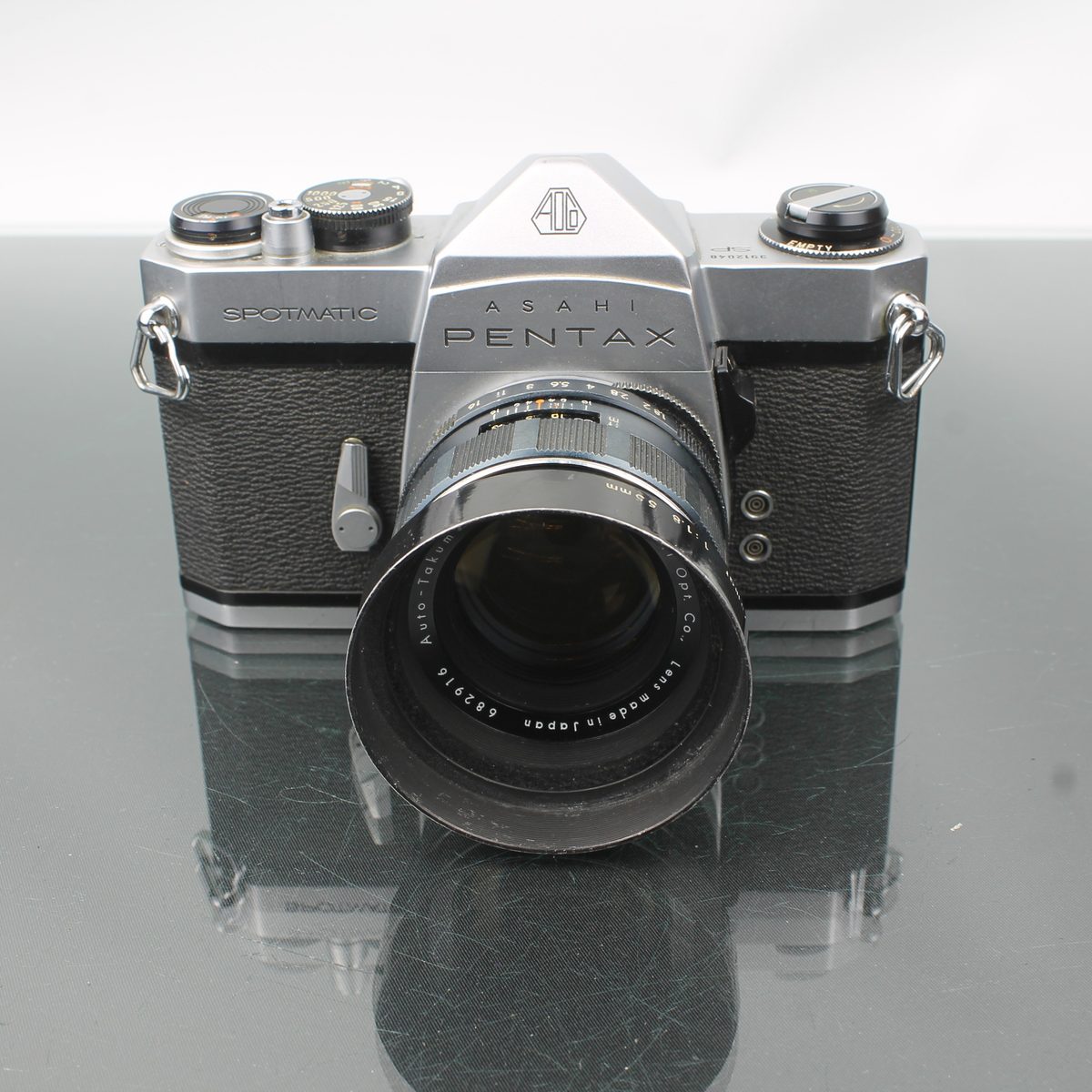 Asahi Pentax Spotmatic + Takumar 55mm f1.8